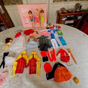 Vintage Barbie Doll with Accessories in GREAT Condition